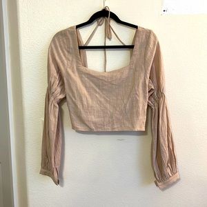 Boutique cropped top
